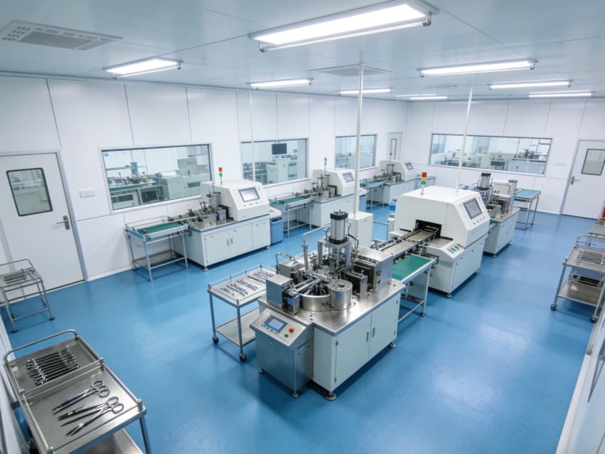 合肥廠房裝修：萬級手術器械無菌廠房凈化裝修方案